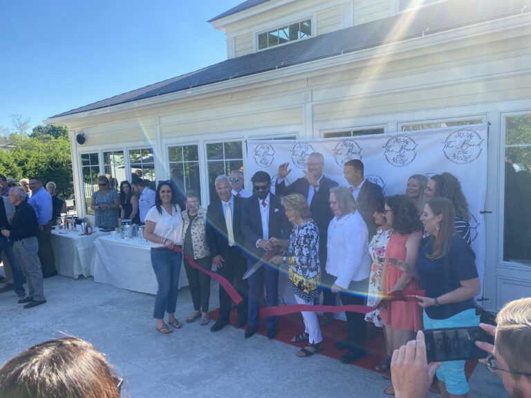 Ribbon cutting at The Bond