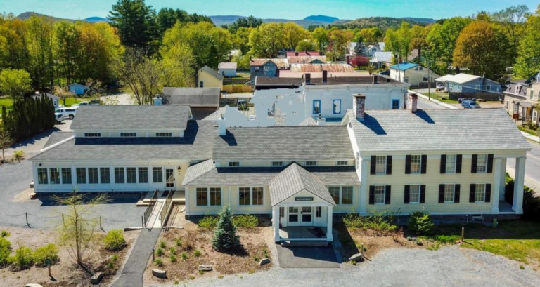 Overhead view of the Bond Tavern