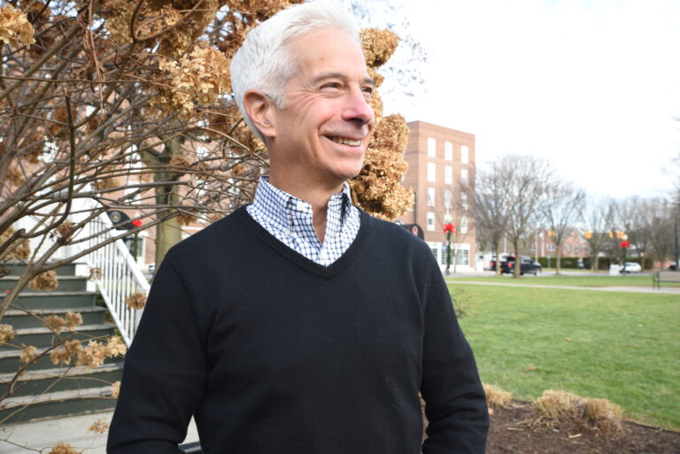 Tony DeFazio outside smiling